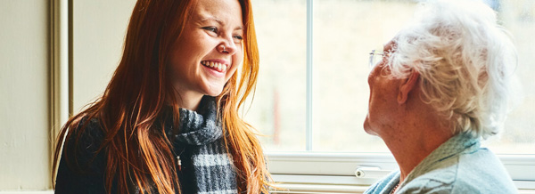 An image of a social care worker.