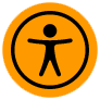 An image of the Userway accessibility icon.