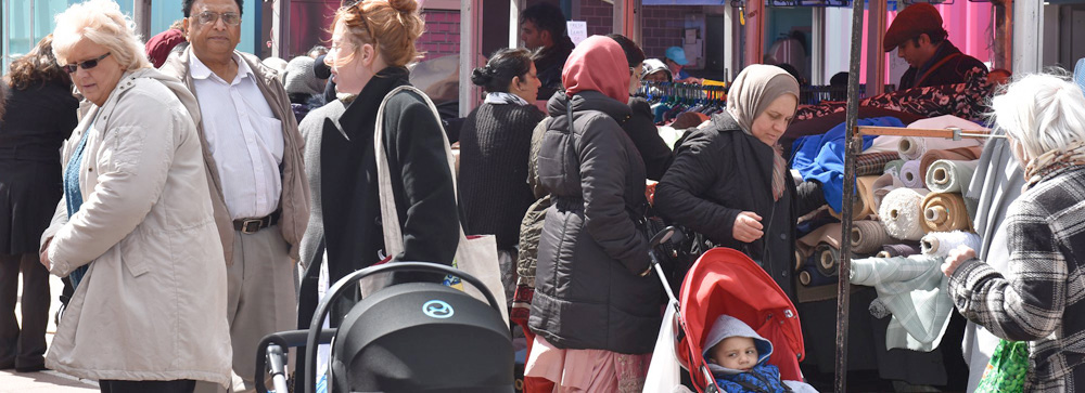 An image of a Wolverhampton street scene.